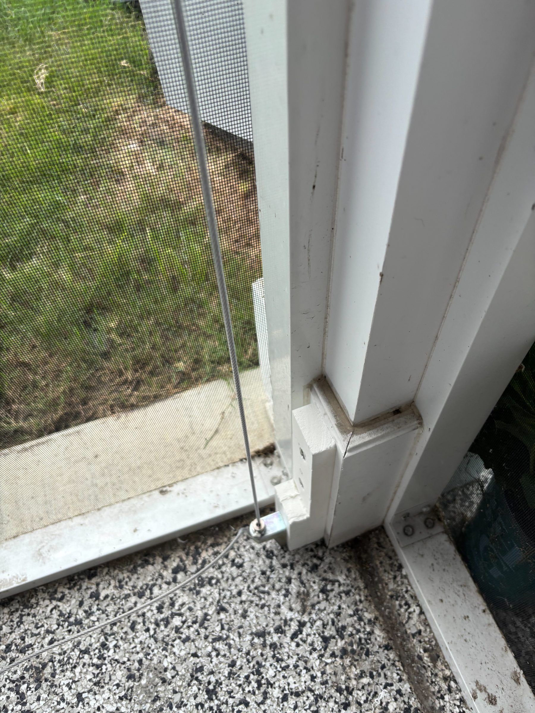 Cable Guide Hold Down for Solar Patio Shade
