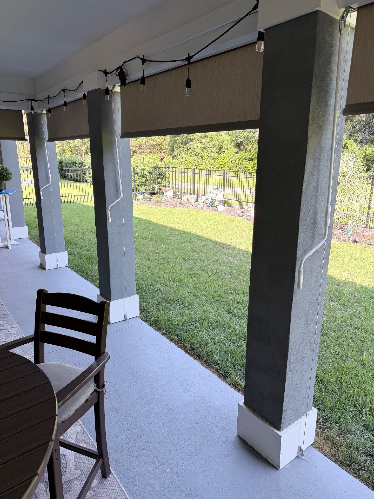Outdoor Crank Patio Shades