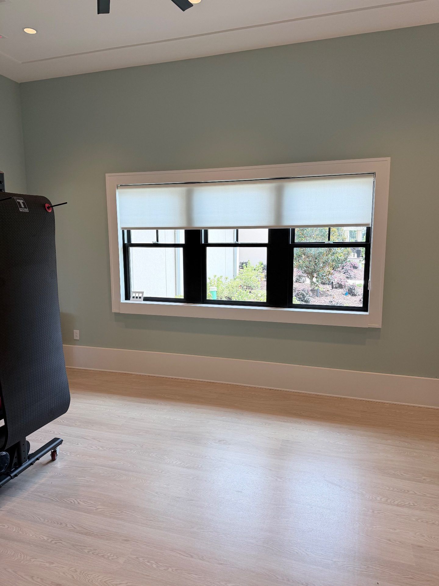 Open roll roller shades in Grande Dunes North Clubhouse Office