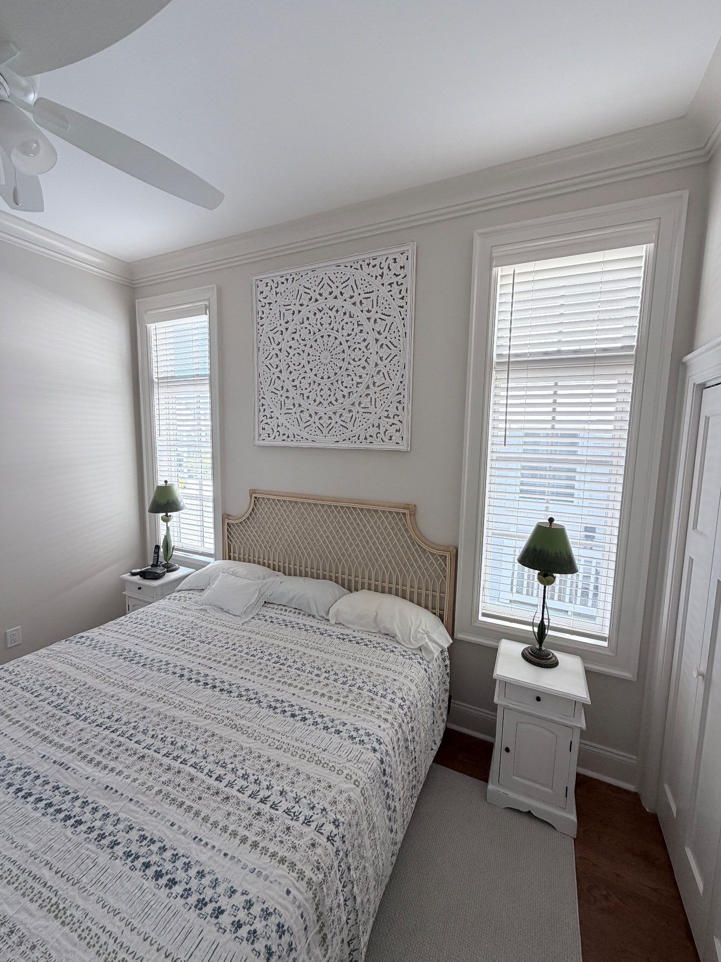 Bedroom Faux Wood Blinds