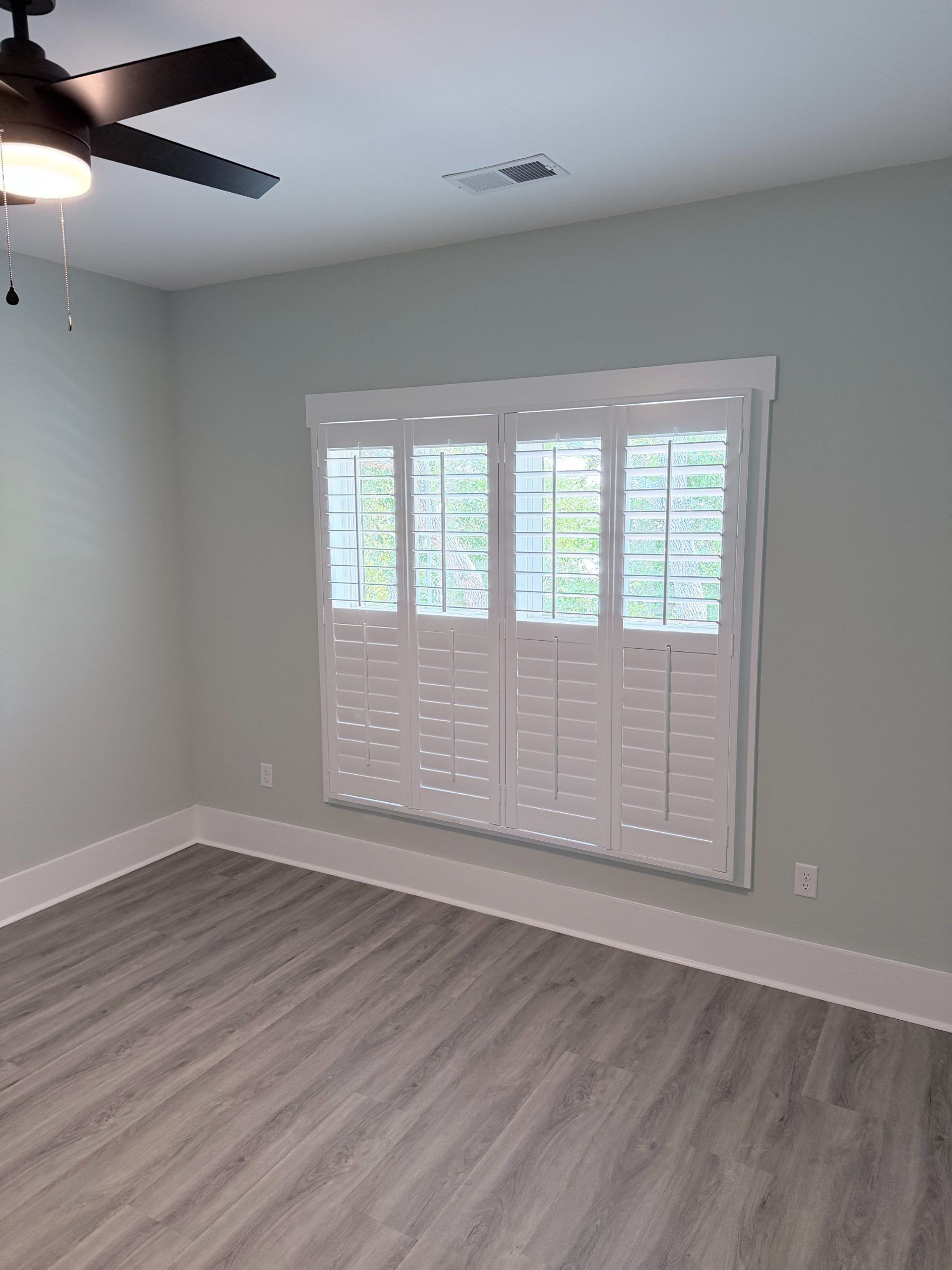 Four Panel Center Open Plantation Shutters